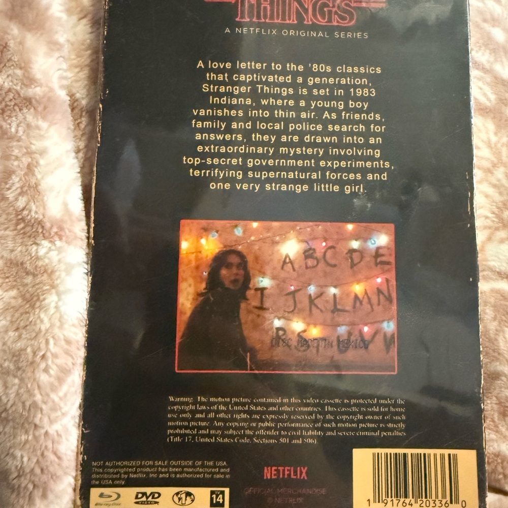 Stranger Things VHS dvd - Picture 2 of 3